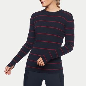 WOMENS ATHLETA BAYSIDE SWEATER, SIZE MEDIUM